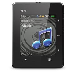 Reproductor Mp4 Creative Zen X-fi 3 8gb Bluetooth   Slot Sd 32gb